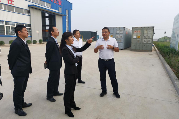 陜西航天建設集團有限公司總經理、黨委副書記謝明娟率隊赴遼寧一諾環保產業集團開展考察調研工作
